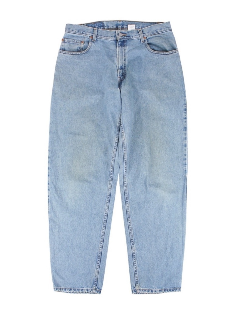 Vintage Levi's 570 Baggy Fit Jeans Light Wash Denim 34x34 Y2K Skater